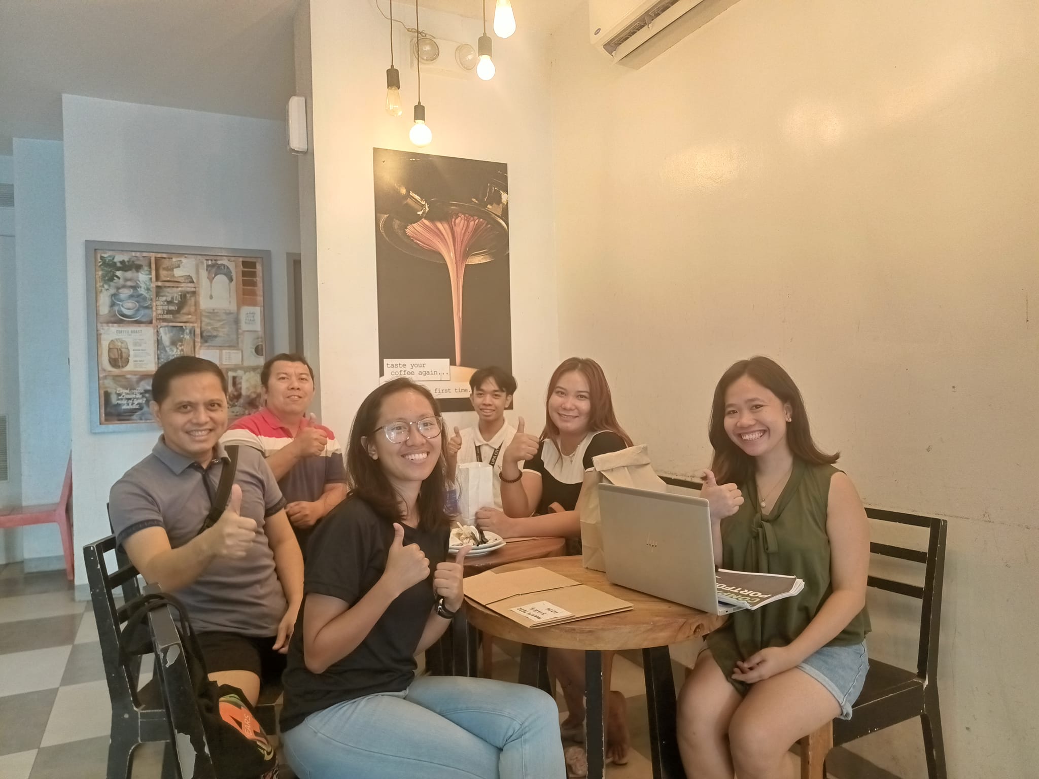 Meeting took place at Cafe de Lipa in San Carlos, Lipa City